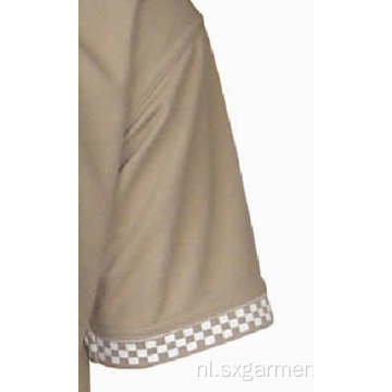 65% polyester 35% katoenen manpolo-shirt korte mouw